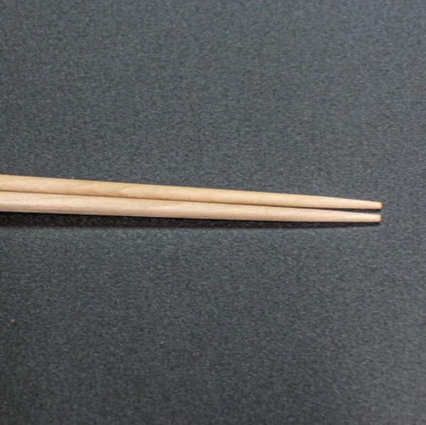 Chopsticks for DIY/No.316 オノオレカンバ角箸 木地22.5cm