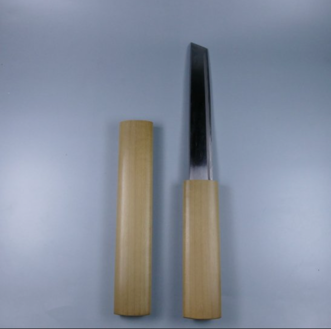 Watetsu Betsuatsurae Nushiya knife/和鉄別誂塗師屋包丁