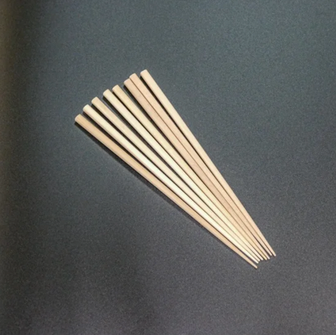 Chopsticks for DIY/No.318　桜角箸　木地23.5cm・太さ8mm