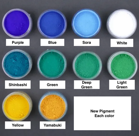 New Pigment Colour / 新レーキ