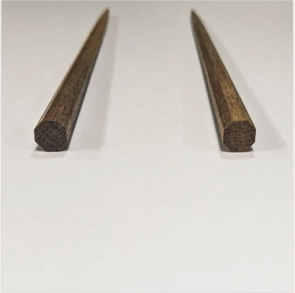 Chopsticks for DIY/No.314マラス八角箸木地　23㎝