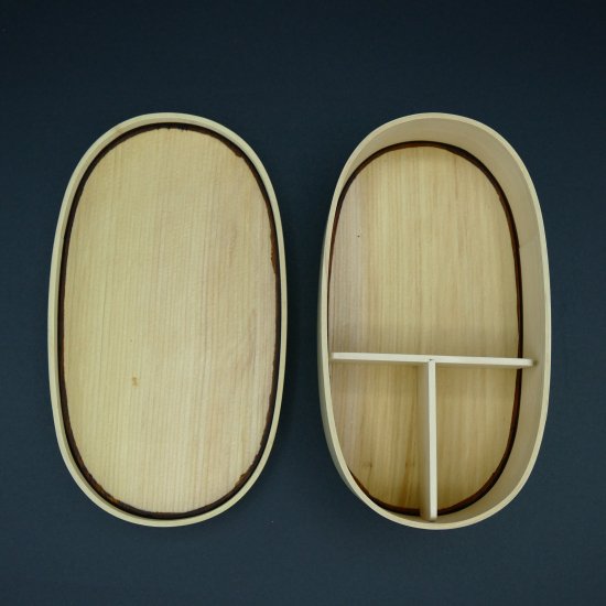 Bento boxes DIY/No.404&405 小判型弁当箱(仕切有) – Urushi