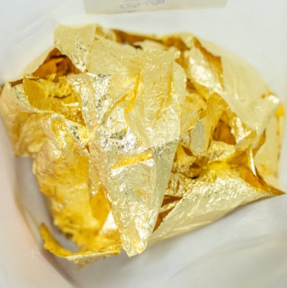 Silver Gold Reafページ Gold leaf / 金箔切廻 4号色 1g – Urushi Tsutsumi